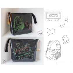 Stickserie - Musik Doodle Love